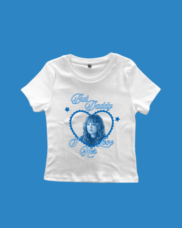Baby Tee I Love Allie - Off Campus — imagen 2