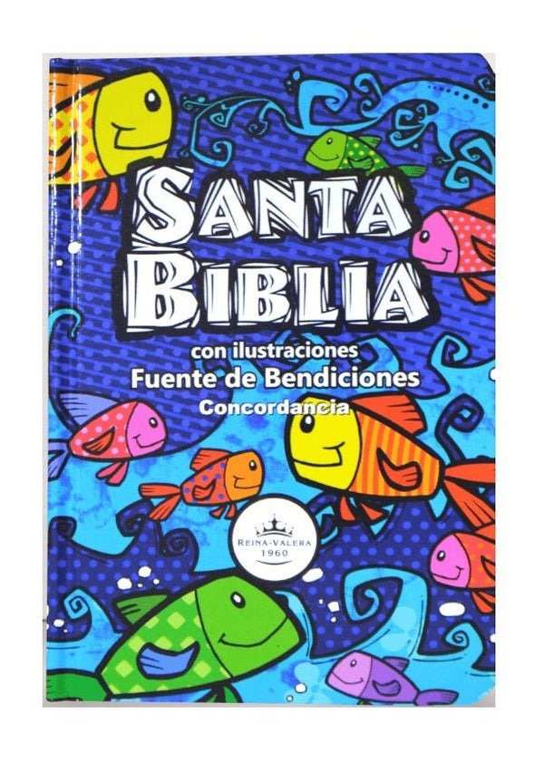 Producto - Biblia Reina Valera 1960 para Niños Peces Ilustrada