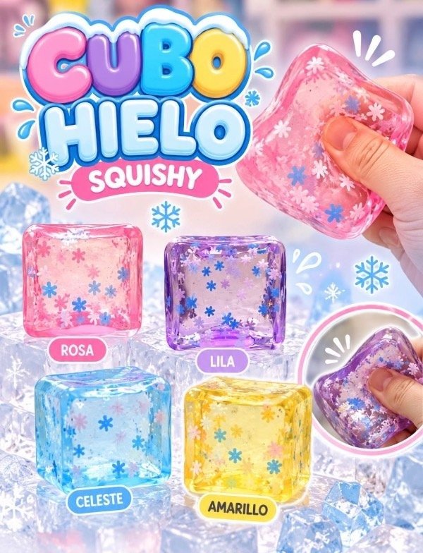 Producto - Squishy Cubo Hielo Viral - 0