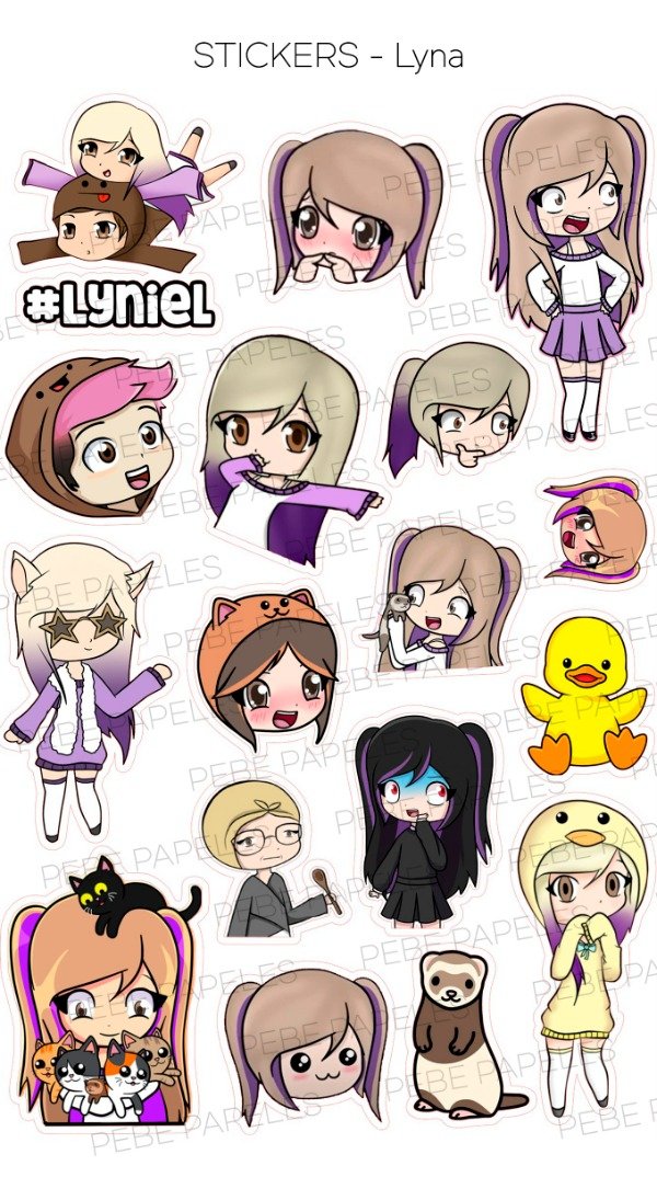 Producto - Stickers Lyna