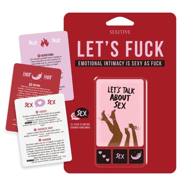 Producto - Cartas y dados LETS FUCK