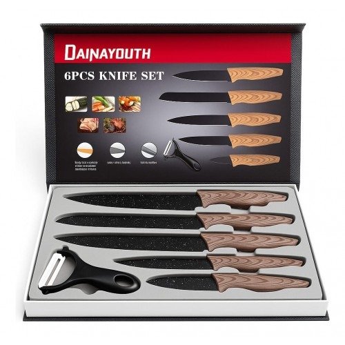 Producto - SET DE CUCHILLOS PROFESIONALES 6 PIEZAS