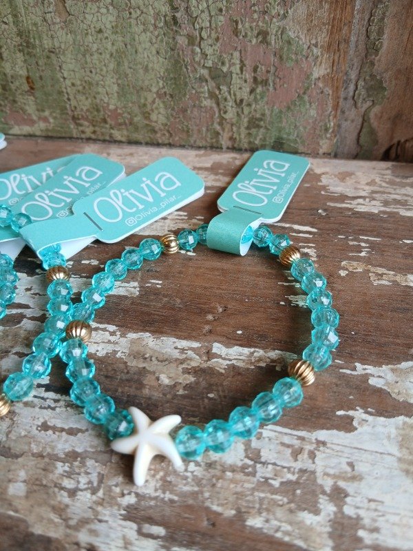 Producto - Pulsera estrella aqua