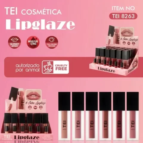 Producto - Gloss lipglaze con color TEI