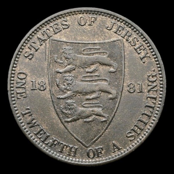 Producto - Jersey (1881) 1/12 Shilling - KM#8