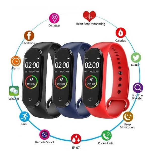 Smart Band - Only - M4 HD - Celular World Paraná