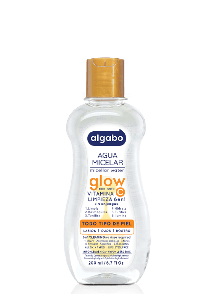 Producto - Algabo agua micelar glow 200