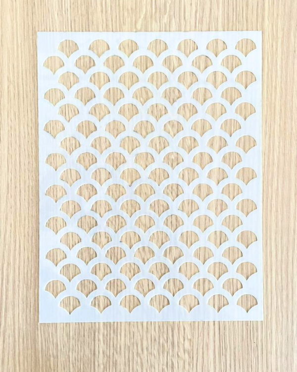 Producto - STENCIL ESCAMAS GRANDES