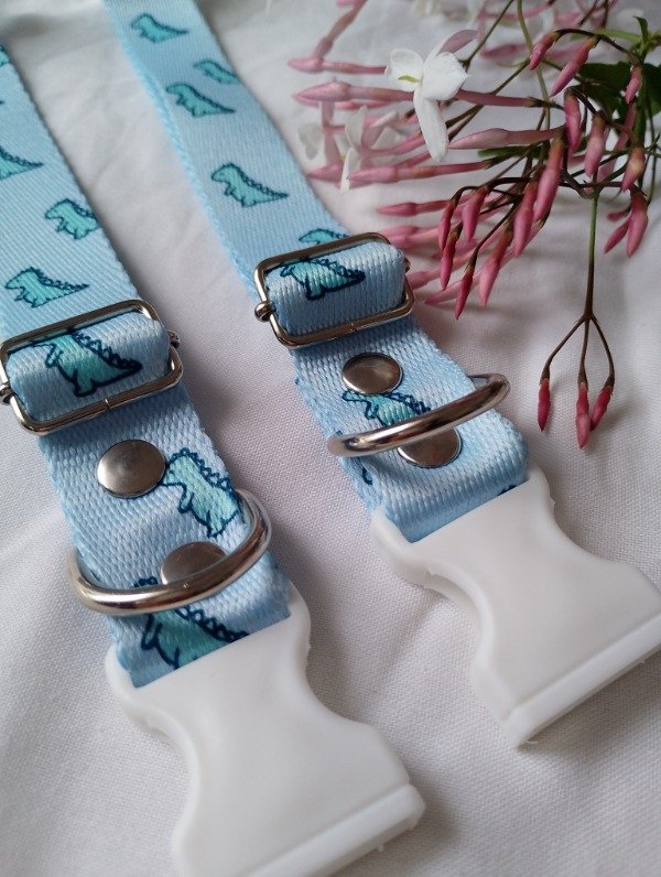 Producto - Collar Dino Baby Blue - 1