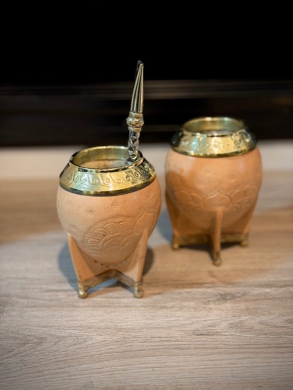 Producto - Torpedo Bronce repujado - base alpaca y bronce - Crudo - 3