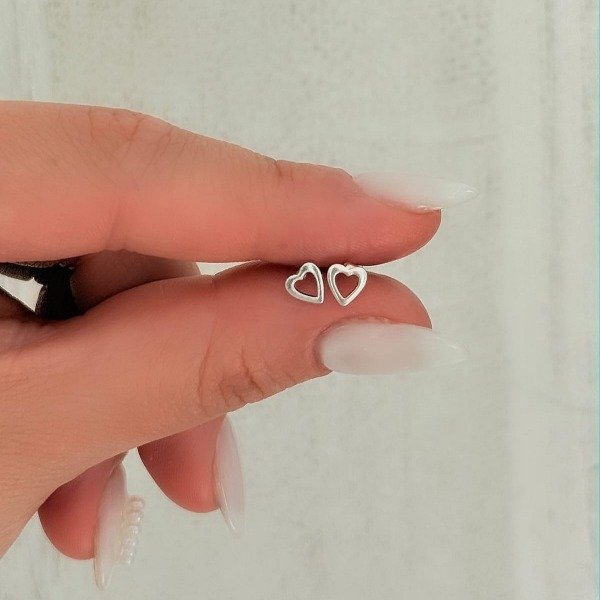 Producto - Aros abridores corazón calado