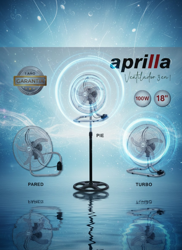 Producto - VENTILADOR APRILLA 3 EN 1 18" ASPAS METAL