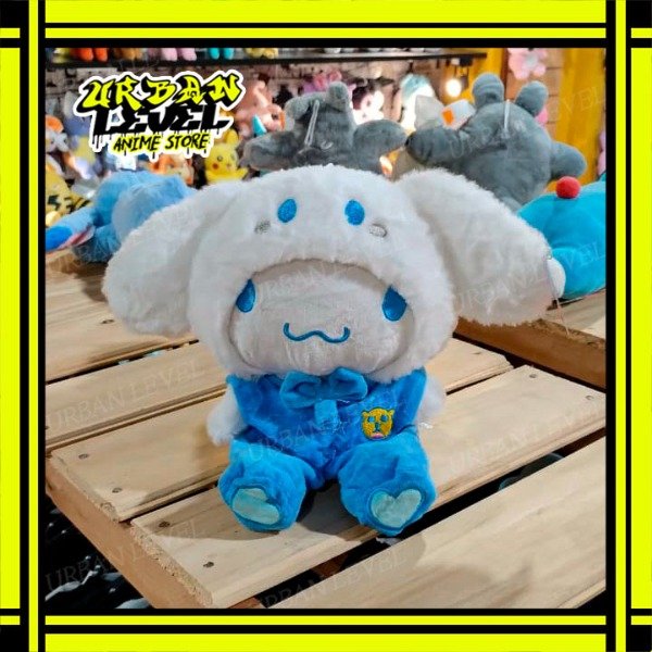 Producto - Peluche Cinnamoroll Traje Celeste - Dulzura nivel Sanrio