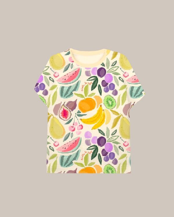 Producto - Remera tropical fruits