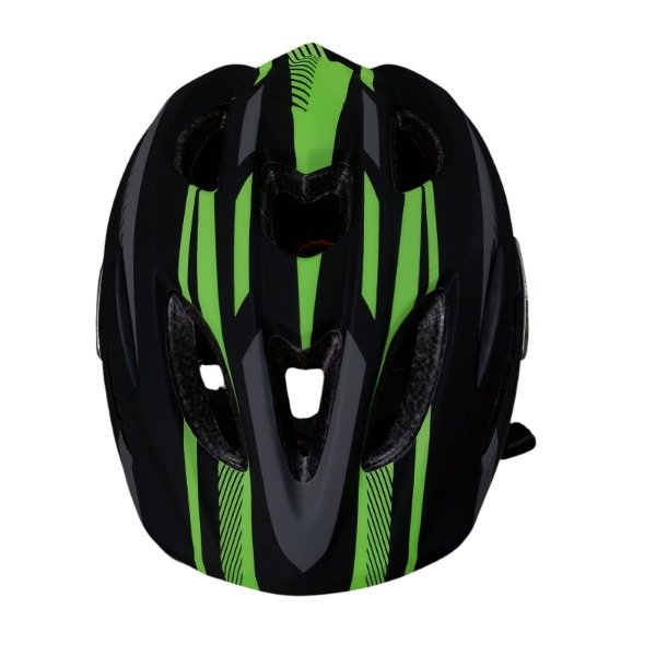 Producto - CASCO VENZO KIDS S VERDE/NEGRO CON REGULADOR F26K-001