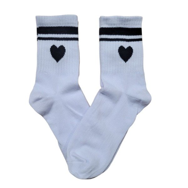 Producto - Corazon rayas negras