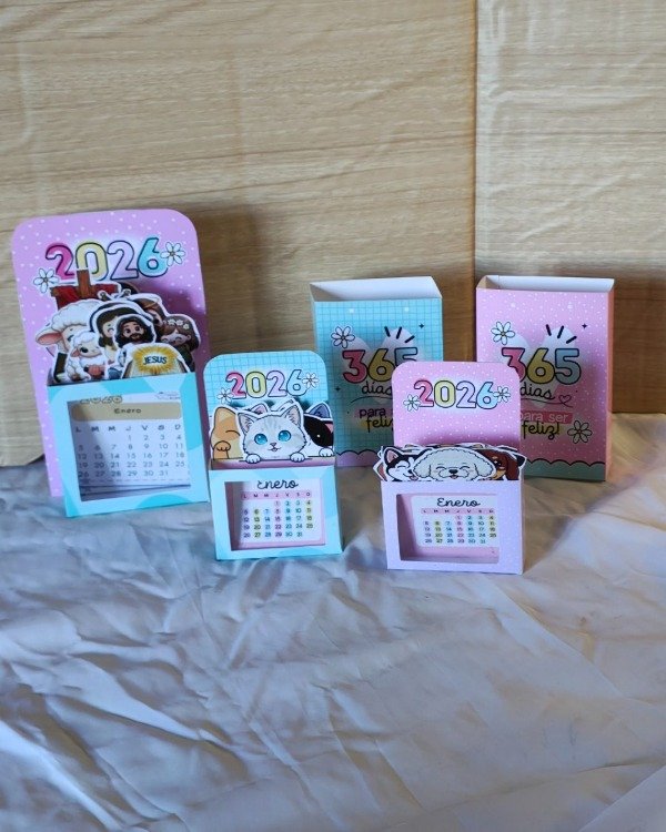 Producto - Mini Calendario Escritorio