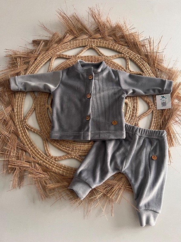 Producto - Set BC plush Liso gris