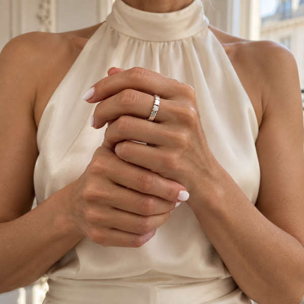 Producto - Anillo Sin Fin Corazón Fino - 1