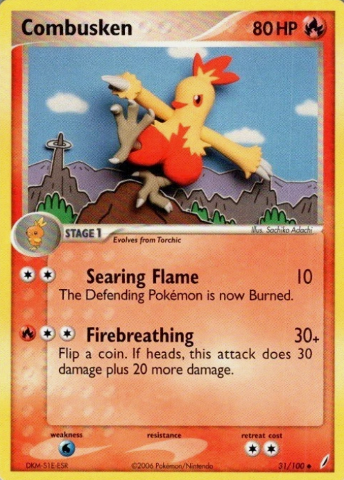 Producto - Combusken (31/100) [EX: Crystal Guardians]