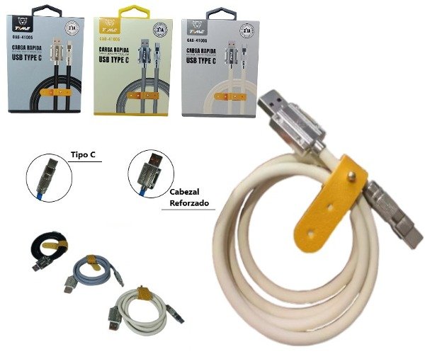 Producto - Cable Tipo C Punta De Metal (Cab-41005)