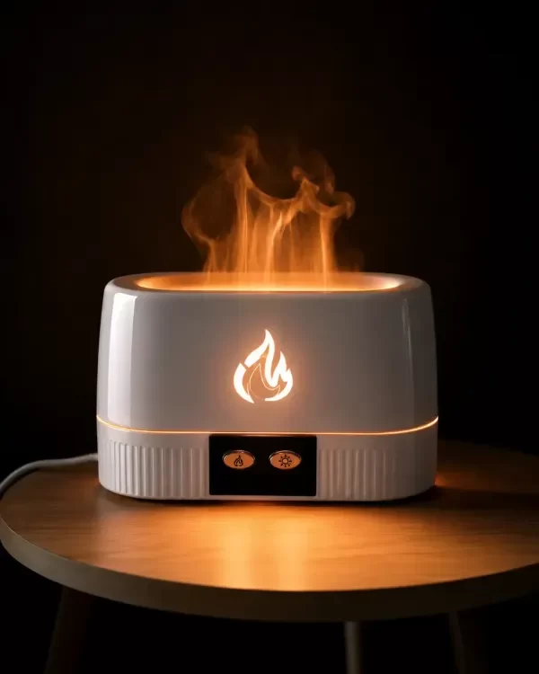 Producto - Difusor Humidificador Luz Llama - 1