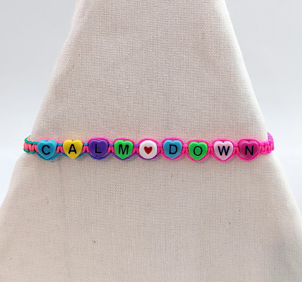 Producto - Pulsera CALM DOWN multicolor