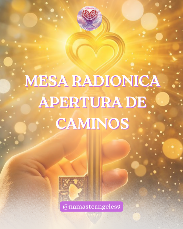 Producto - Mesa Radiónica Apertura de Caminos