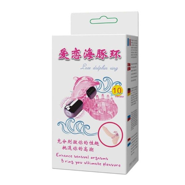 Producto - Anillo Vibrador Delfin Rosa