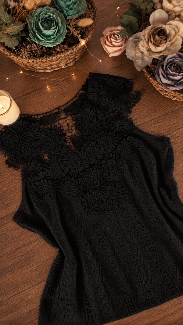 Producto - BLUSA JULIETA BLACK
