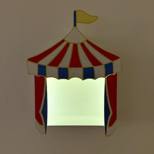 Producto - Cuadro repisa CIRCO MAGICO "Con Luz"!