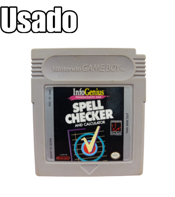 Producto - Spell Checker  Juego Original Game Boy
