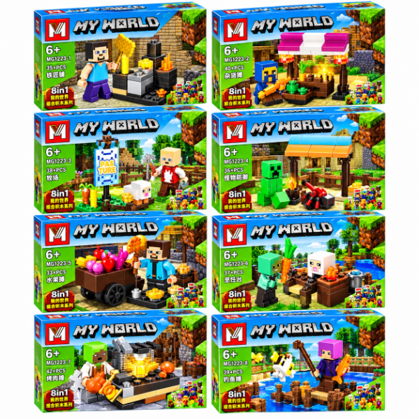 Producto - Lego MINECRAFT (#MG1223) x8u.