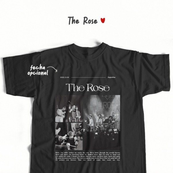 Producto - The Rose Black Rose