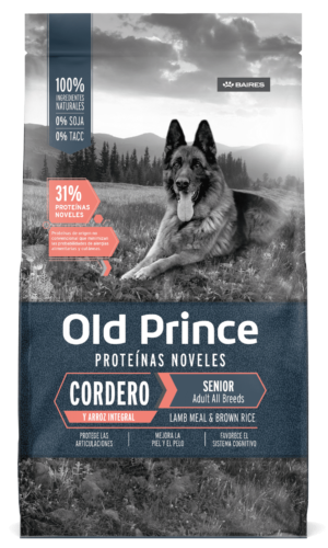 Producto - Old Prince Novel Cordero y Arroz Adultos Senior 15 Kg