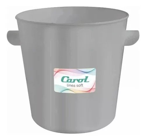 Producto - HIELERA / FRAPERA PLASTICA LINEA FUSION GRIS 15cm x1 10417FGR CAROL