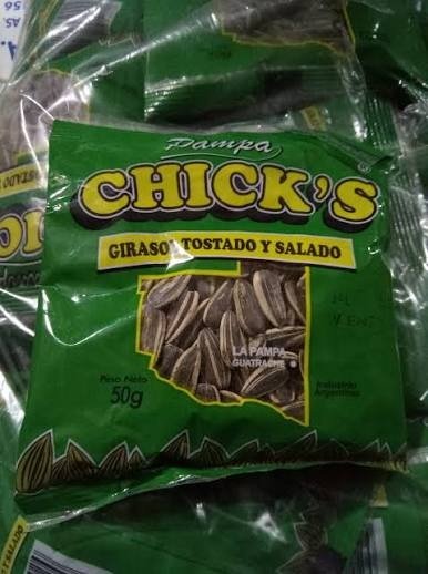 Producto - Girasol Chicks 20 x 50 gramos