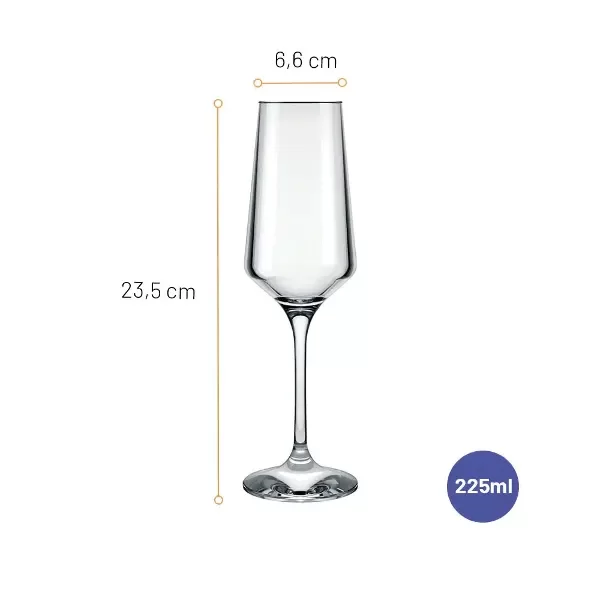 Producto - NADIR COPA BRUNELLO CHAMPAGNE(7831)190ML BULTO X12