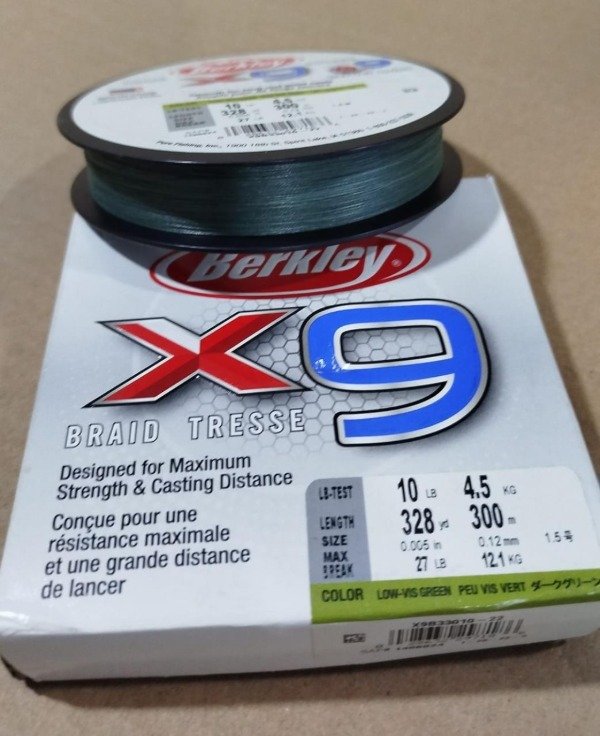 Producto - MULTIFILAMENTO BERKLEY X9 10LB