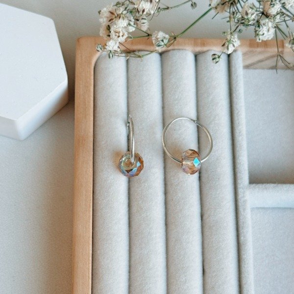 Producto - Aros Argolla Dana Plata 925 - 2