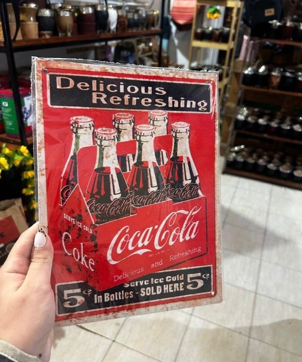 Producto - Chapa Coca Cola Vintage