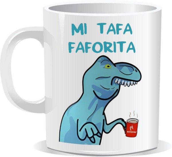 Producto - Taza Ceramica Efta ef mi tafita y mi tafa faforita