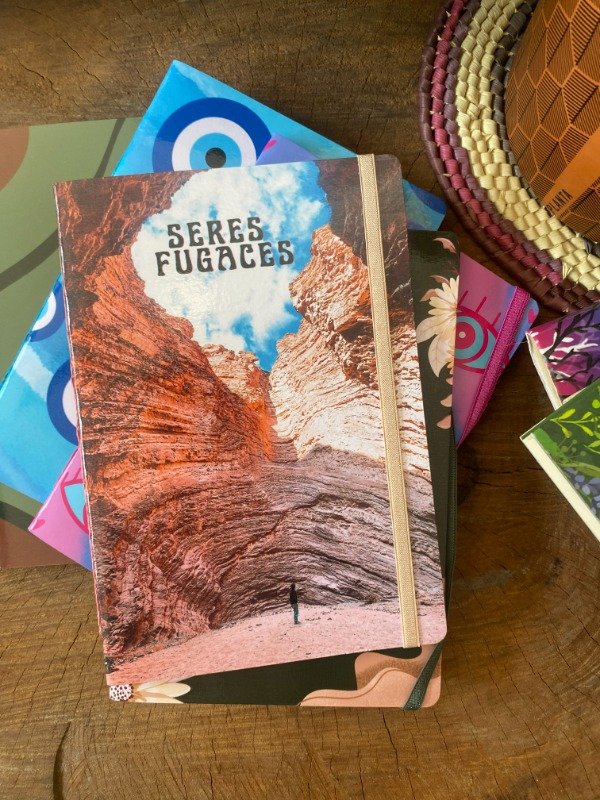 Producto - Libreta Seres Fugaces Artesanal Conectados