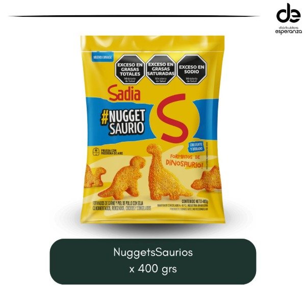 Producto - Nuggetsaurios Sadia x 400 grs