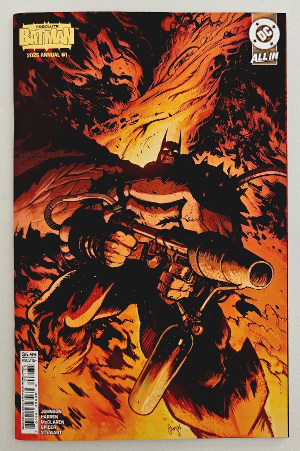 Producto - Absolute Batman Annual #1 (2026) - El controvertido anual variante 2da impresión