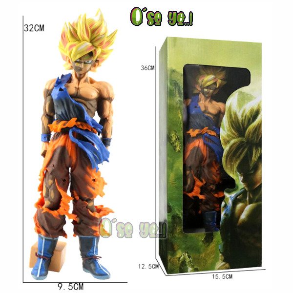 Producto - Figura Goku Super Saiyajin Dragon Ball de Colección Pelo Rubio Saiyan