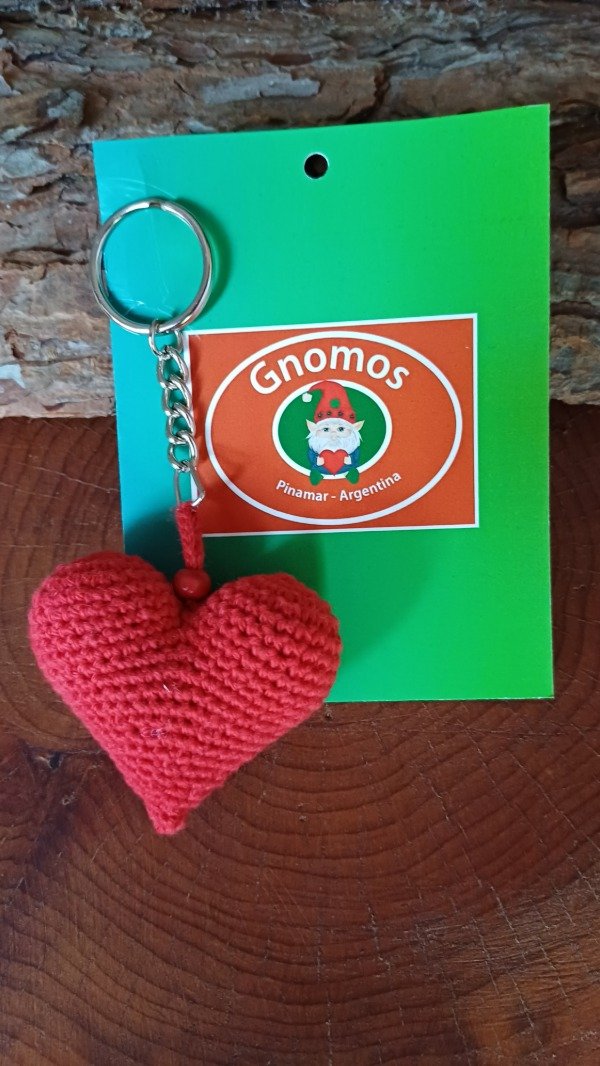 Producto - Llavero Corazón Rojo Mini - Keychain Mini Red Heart