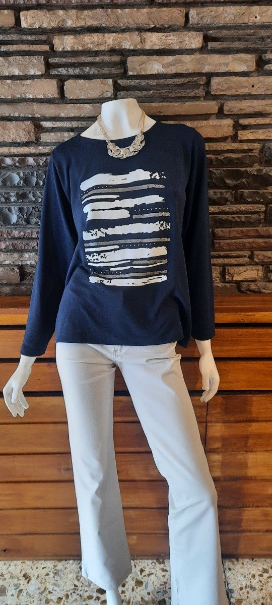 Producto - Remera lanilla estampada - 2