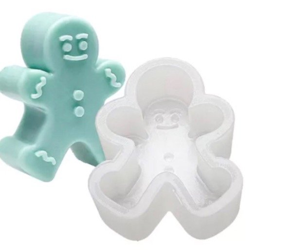 Producto - MOLDE SILICONA MUÑECO JENGIBRE - 0