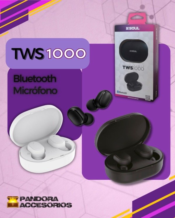 Producto - Auricular In Ear BT TWS1000